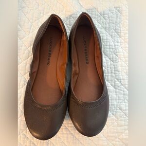 Lucky Brand Leather Flats